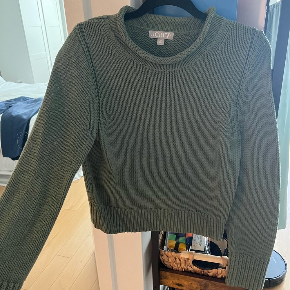 J crew rollback sweater